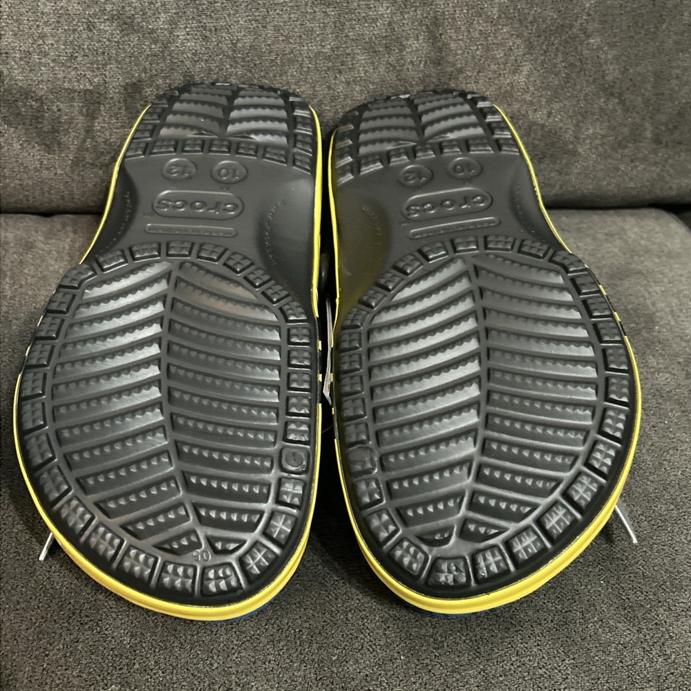 Crocs Wolverine Classic Clog Men 10 Blue Yellow Marvel Claw Superhero 211779-90H - Picture 6 of 9